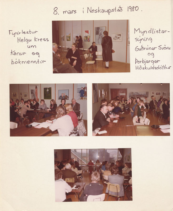 8 mars í Neskaupstað 1980
