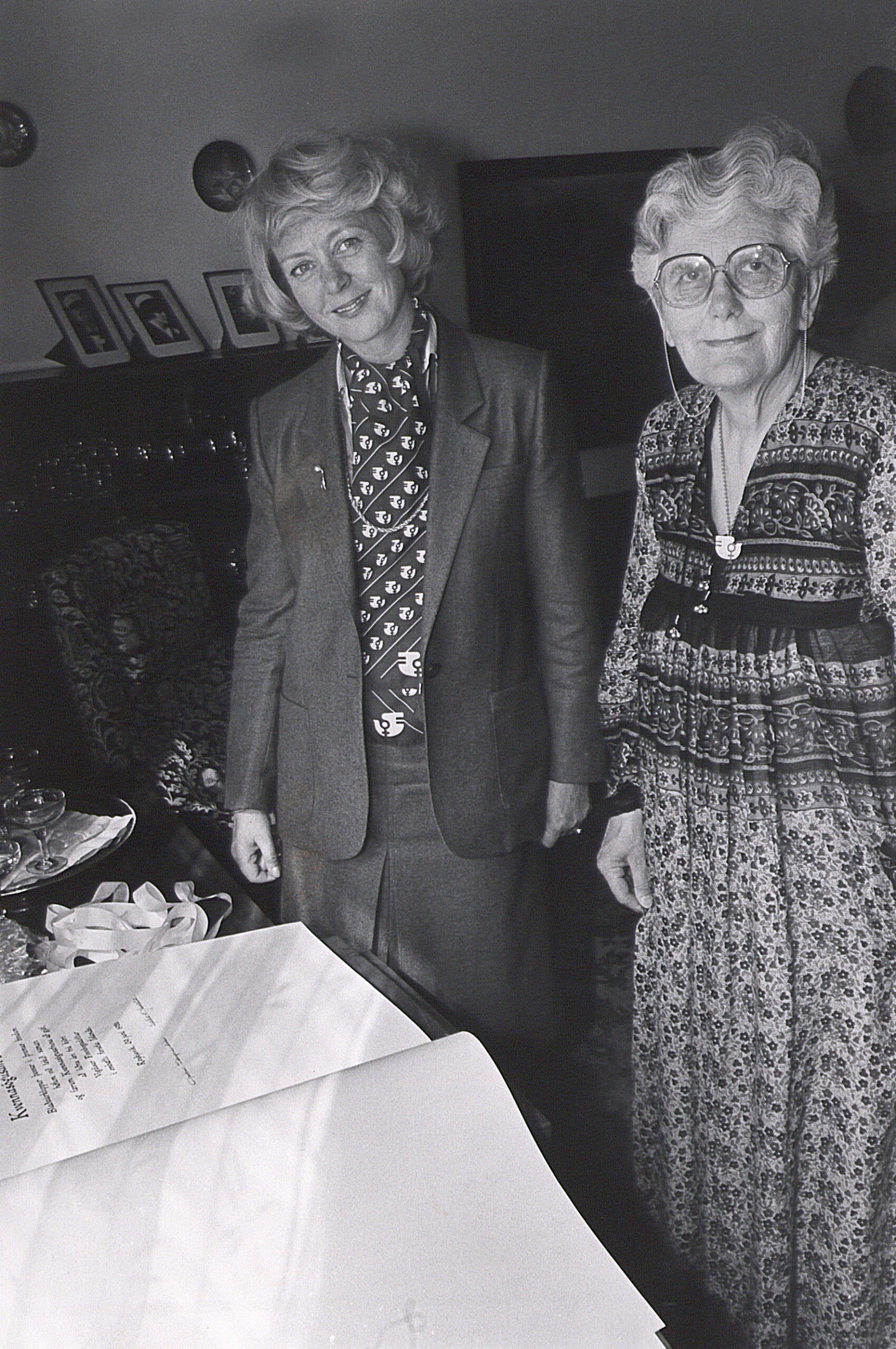 Anna Sigurðar & Vigdis Finnboga