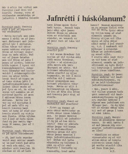 Forvitin rauð 1.12. 1980